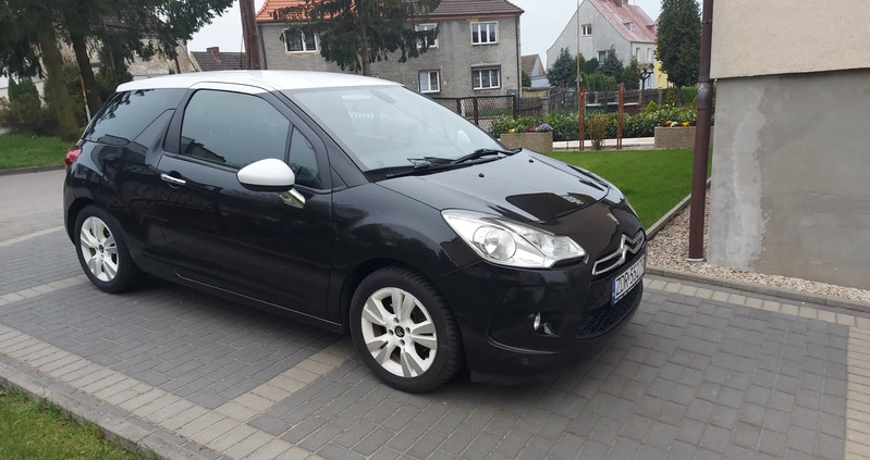 Citroen DS3 cena 18900 przebieg: 188500, rok produkcji 2010 z Ełk małe 211